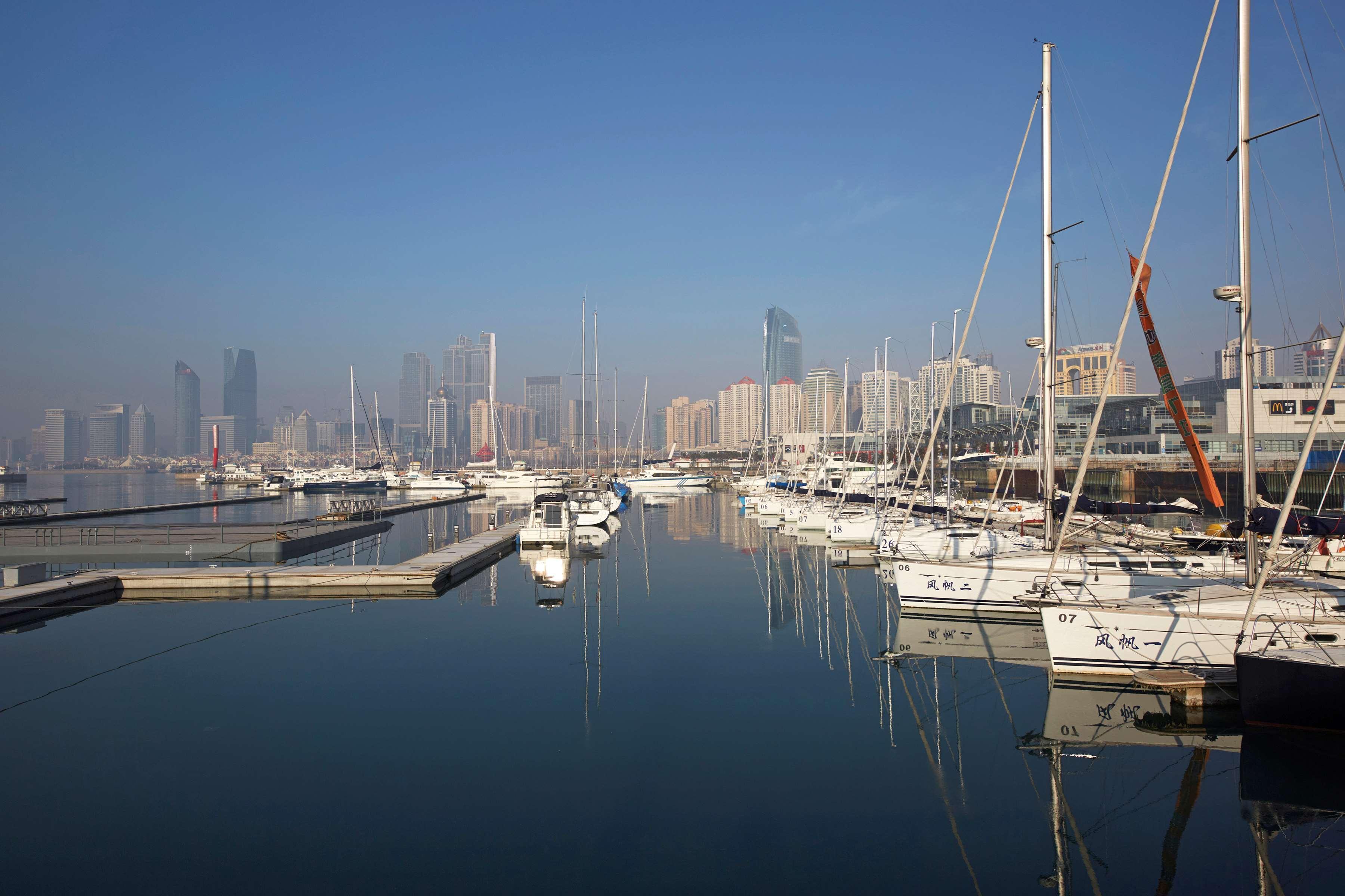 Hyatt Regency Qingdao Hotell Exteriör bild