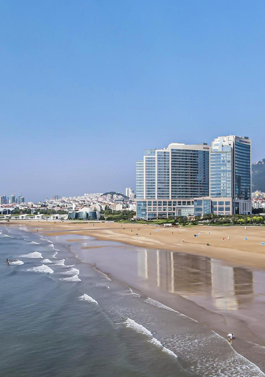 Hyatt Regency Qingdao Hotell Exteriör bild