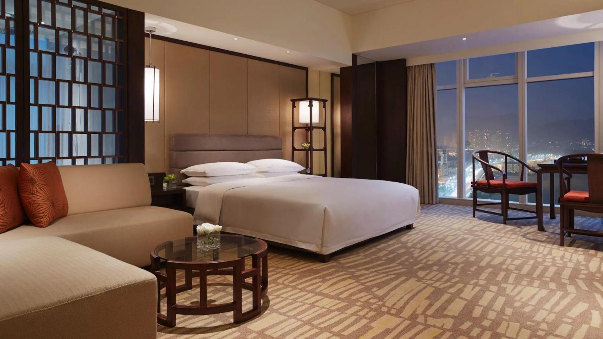 Hyatt Regency Qingdao Hotell Exteriör bild