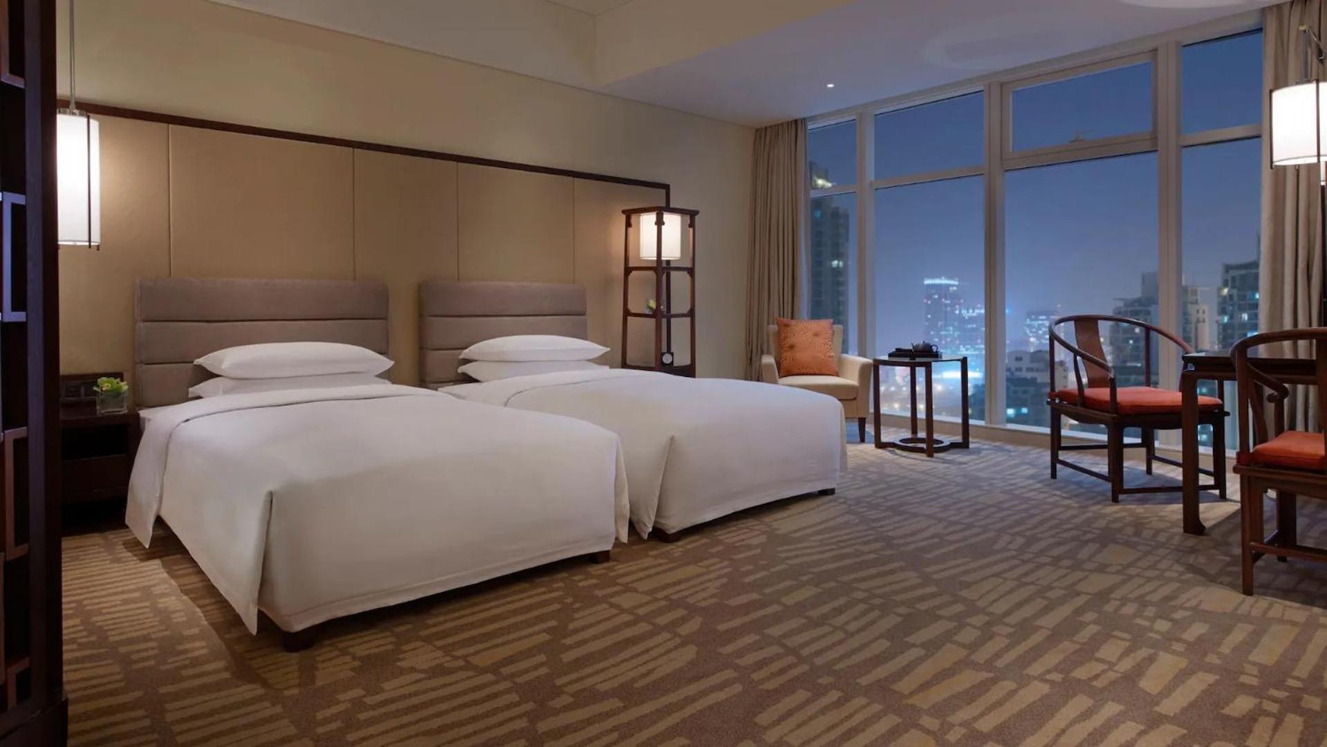 Hyatt Regency Qingdao Hotell Exteriör bild