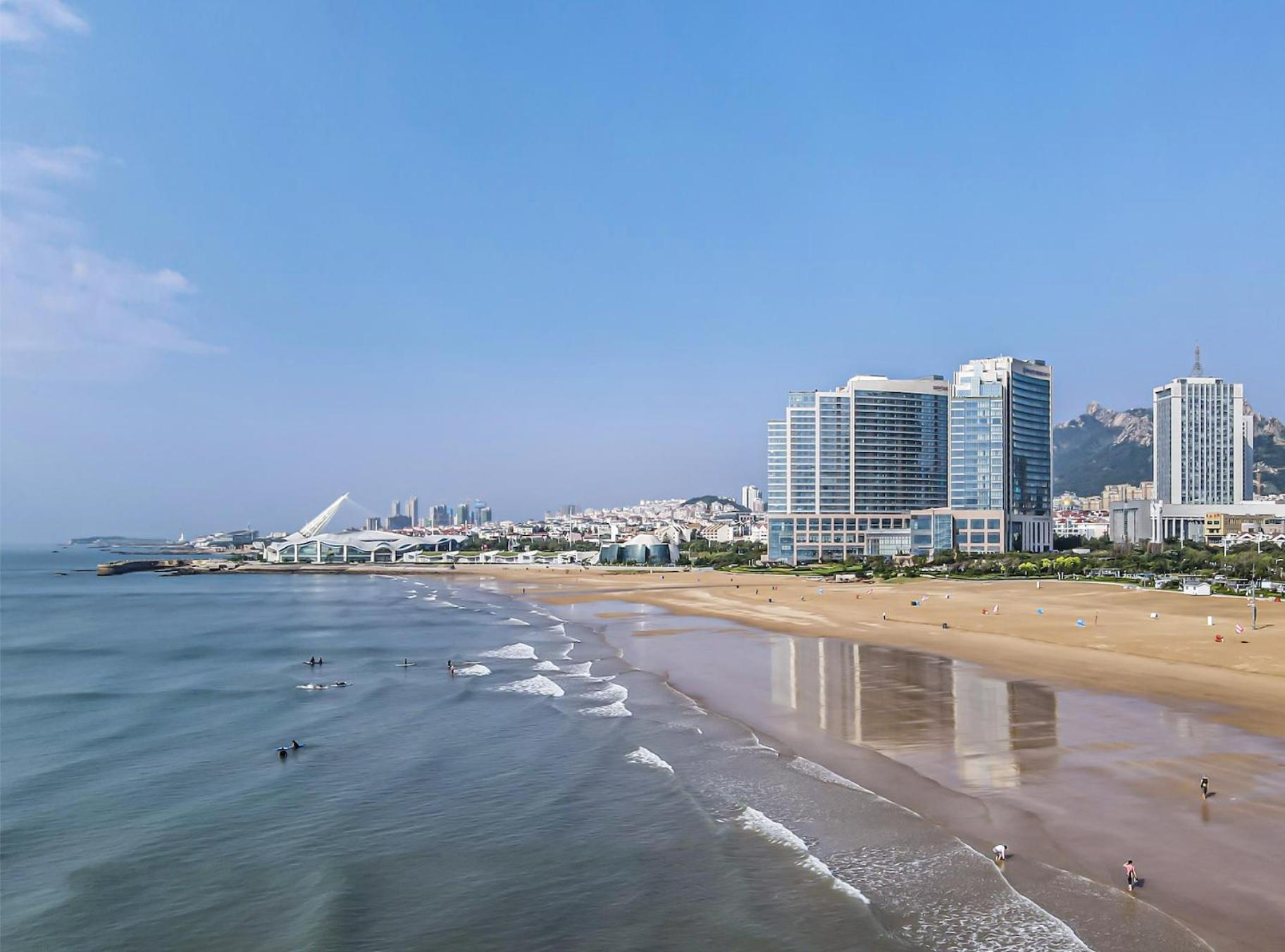Hyatt Regency Qingdao Hotell Exteriör bild