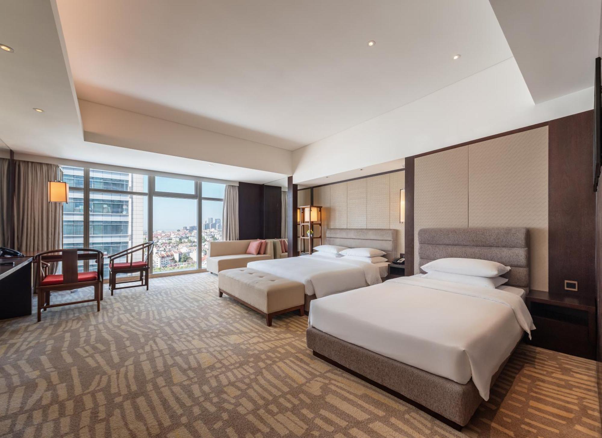 Hyatt Regency Qingdao Hotell Exteriör bild